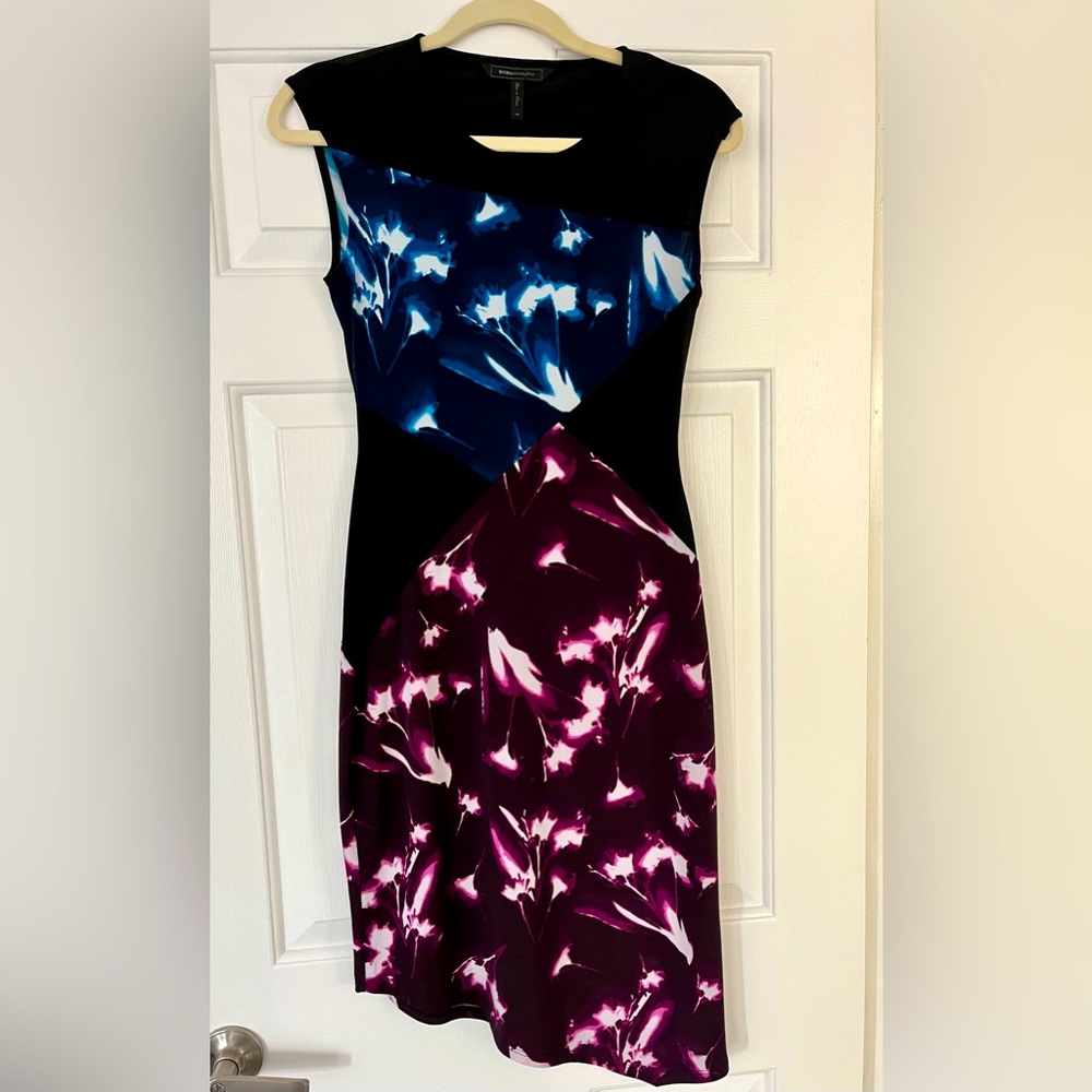 Asymmetrical BCBG dress